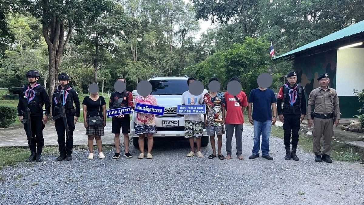 บัญชีม้าหนีตาย! ทหารพราน-ตร.คลองลึก จับ 6 คนไทย พร้อมสมุดบัญชี