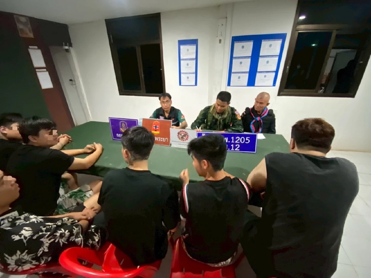 กองกำลังบูรพา จับ 6 ชาวจีน เดินทางจากกัมพูชาลักลอบเข้าไทย