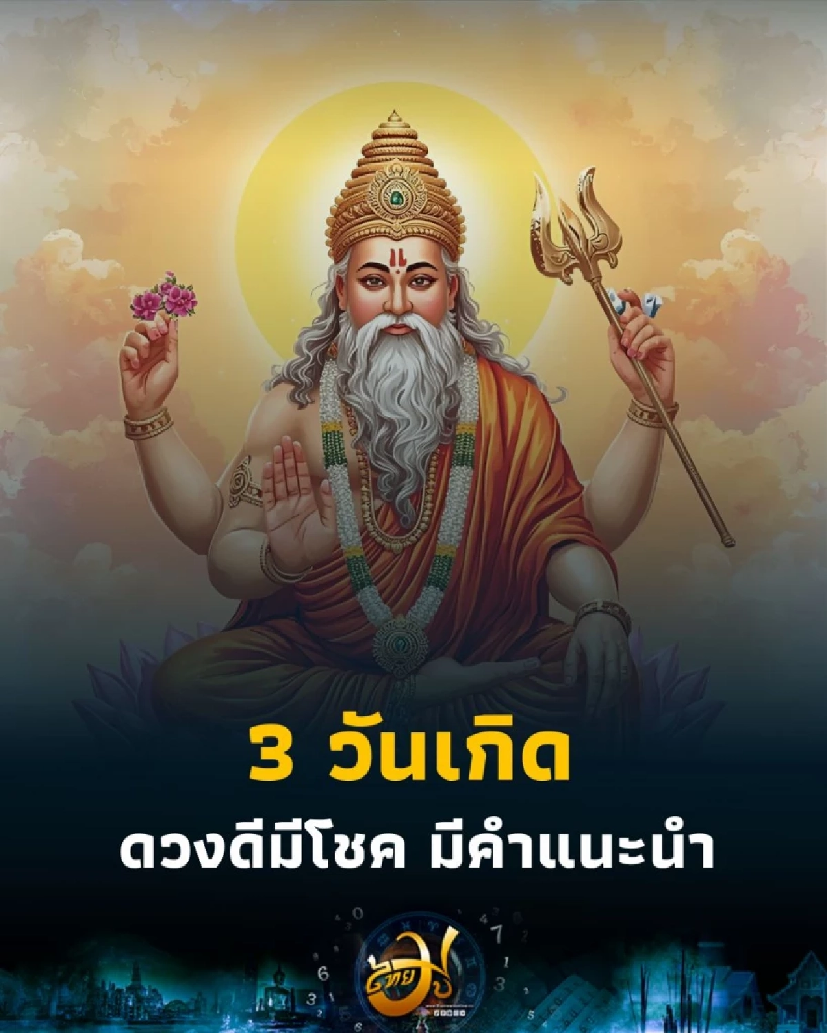 เปิดดวงคน 3 วันเกิด ดวงดีมีโชค มีคำแนะนำเพิ่มเติมให้ด้วย