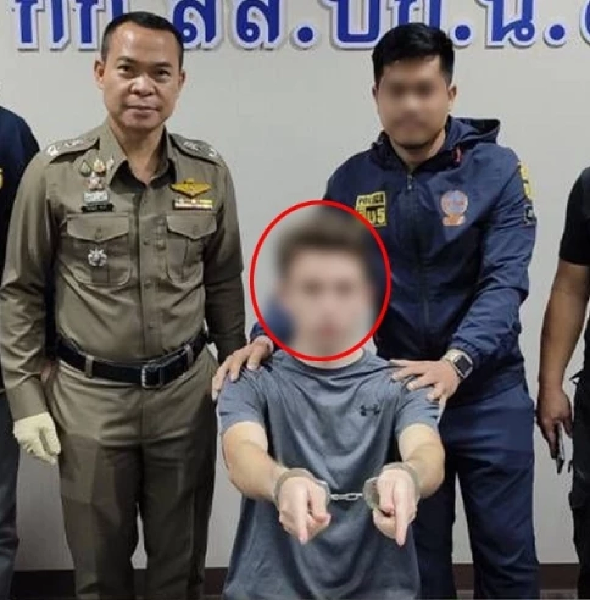 บุกรวบหนุ่มต่างชาติลอบส่งไอซ์ ยึดได้กว่า 9 กก. คาโรงแรมดัง