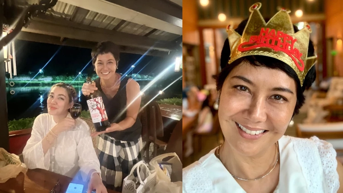 ป๊อป-เปิ้ล รวมตัวจัดปาร์ตี้หมูกระทะ วัย 50 ยังสวยไม่สร่าง