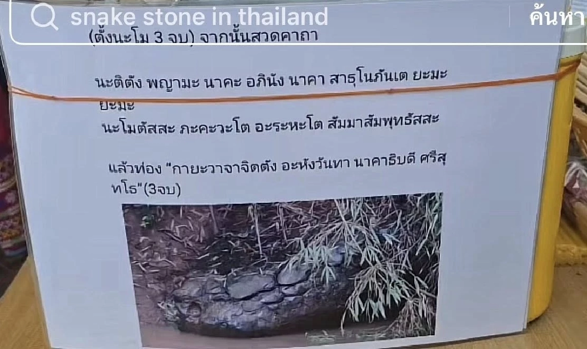 ไพรวัลย์ เตือนสติสังคมออนไลน์ หลังคนแชร์ภาพหินรูปร่างคล้ายงู