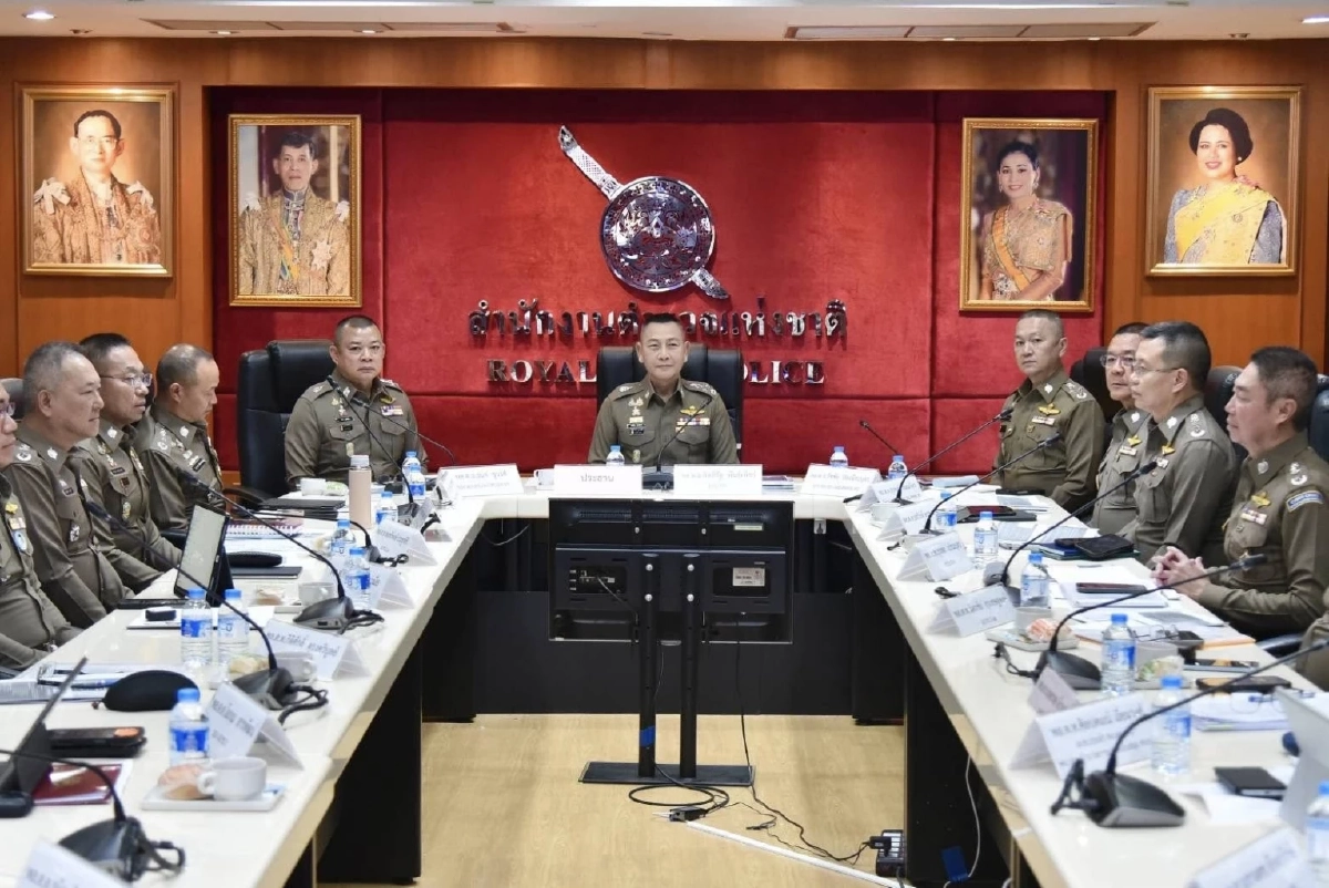 ผบ.ตร.ขับเคลื่อนนโยบายรัฐบาล สั่งยกระดับการปราบปรามสแกมเมอร์