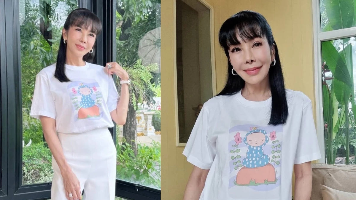 ตั๊ก มยุรา  เผยเคล็ดลับดูแลตัวเองจนหุ่น 45 กก. คงที่มา 40 ปี