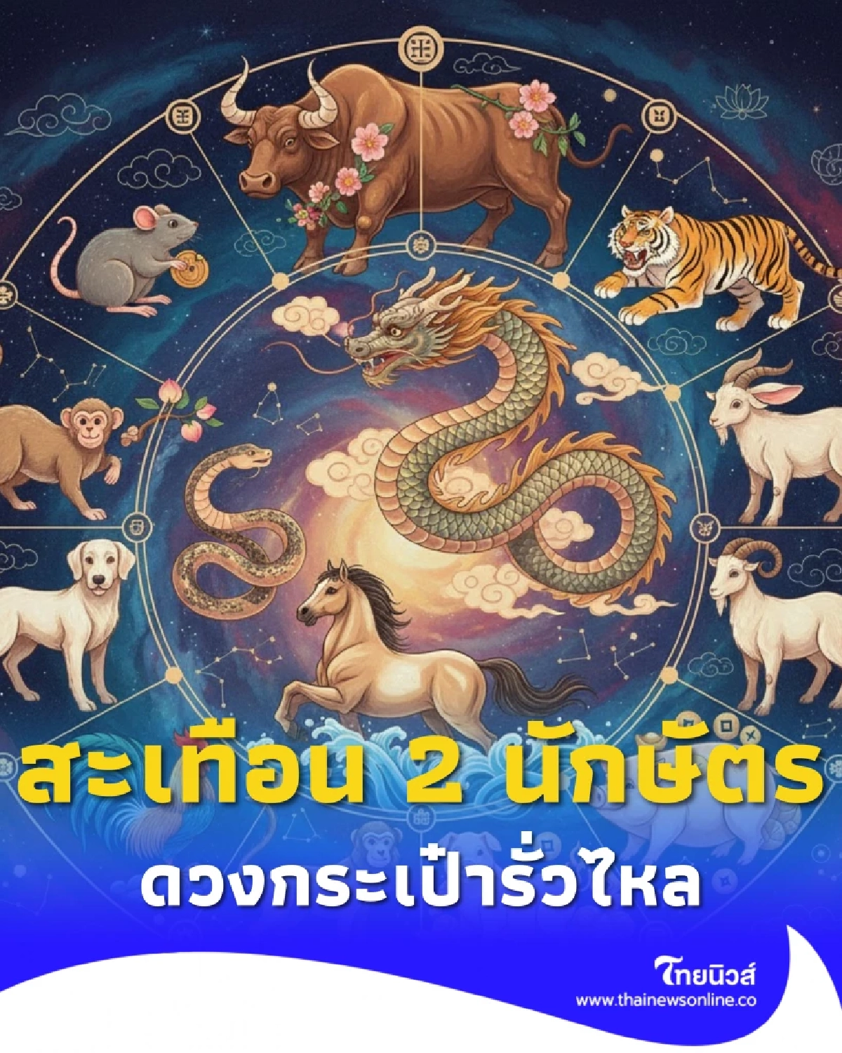 สะเทือน 2 นักษัตร โหรดังเตือนปลายเดือนต้องระวัง กระเป๋ารั่วไหล
