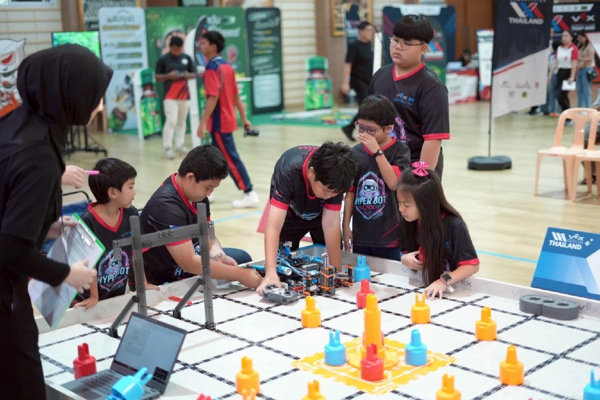 VEX Robotics บุกภาคเหนือ! เปิดสนามแข่งขันหุ่นยนต์ระดับภูมิภาค ปั้นเด็กไทยสู่เวทีโลก
