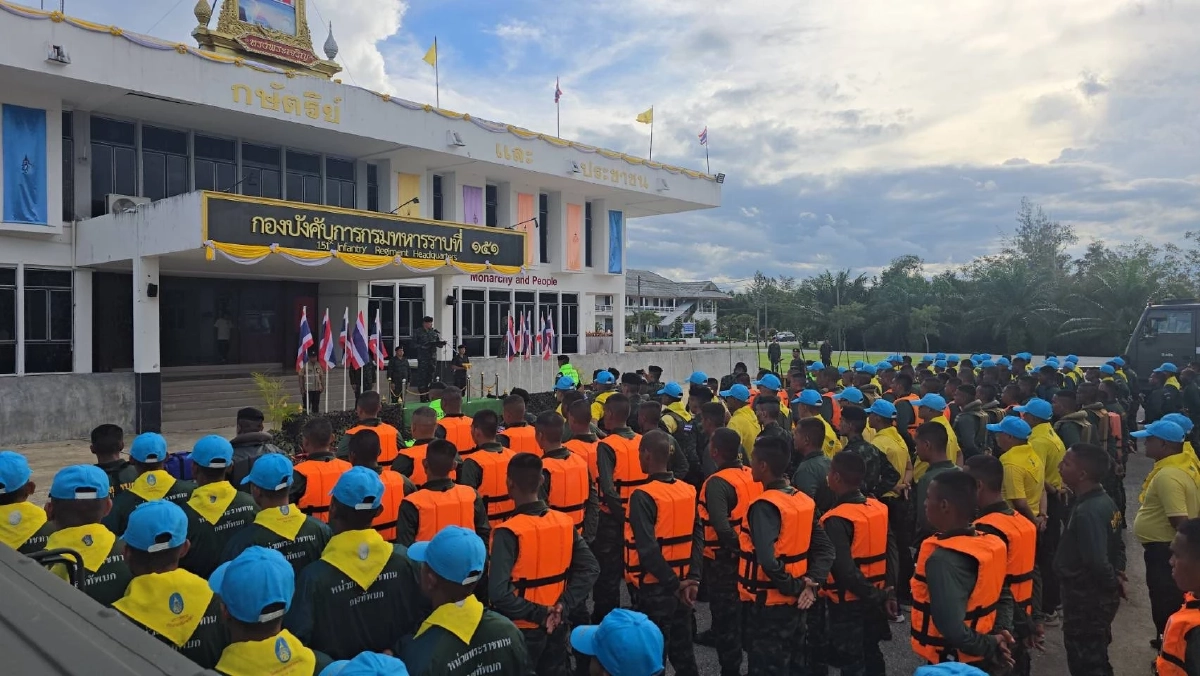 ตรวจความพร้อมรับมือภัยพิบัติ เตรียมพร้อมยืนเคียงข้างประชาชน