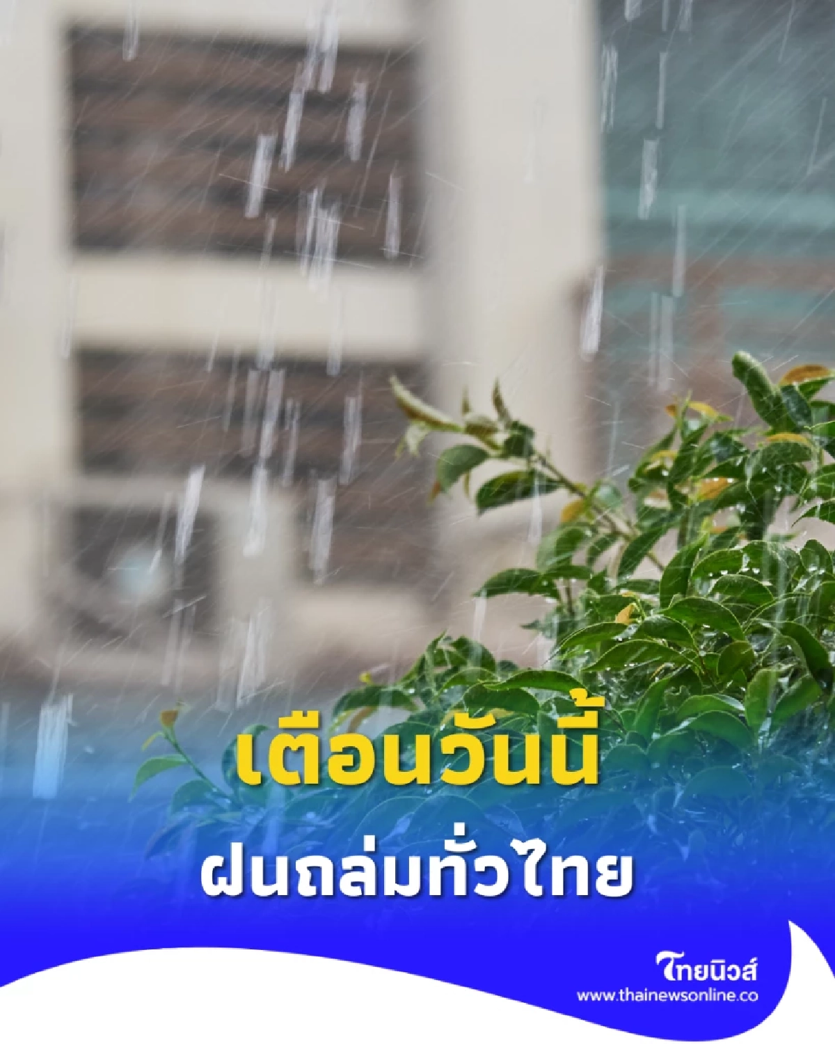 กรมอุตุเตือน วันนี้ฝนถล่มทั่วไทย! ภาคกลาง-ตะวันออก-ใต้ เจอฝนตกหนักต่อเนื่อง