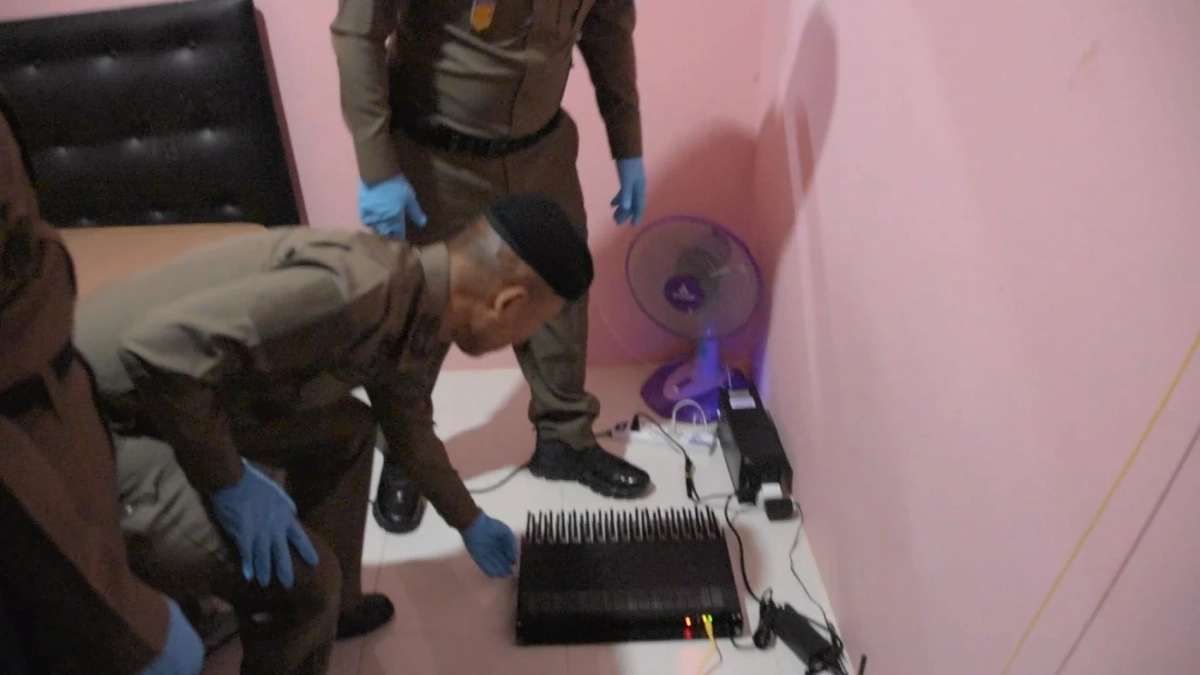 ผบช.ภ.2 ลงพื้นที่ชายแดนไทย–กัมพูชา ทลายรัง ซิมบ็อกซ์