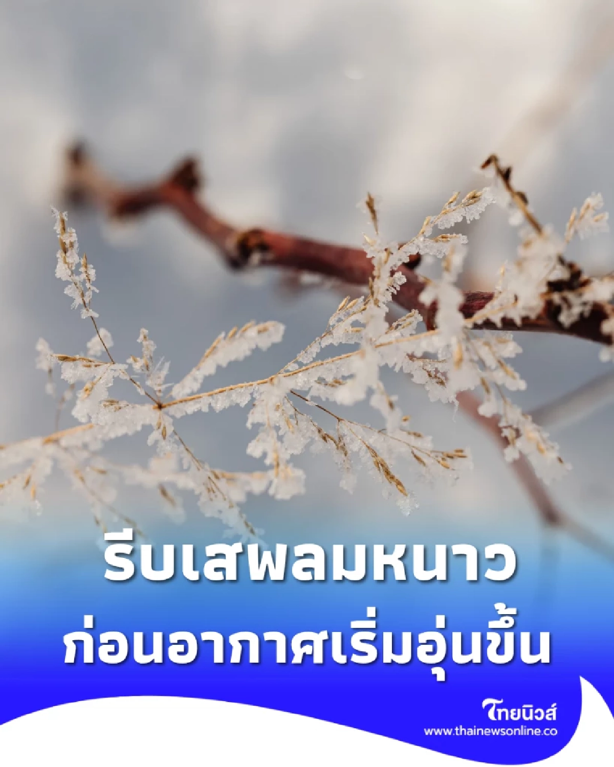 ไทยยังหนาว แต่ไม่พีคเท่า ช่วงที่ผ่านมา อัพเดท พายุโคโตะ ไม่กระทบไทย
