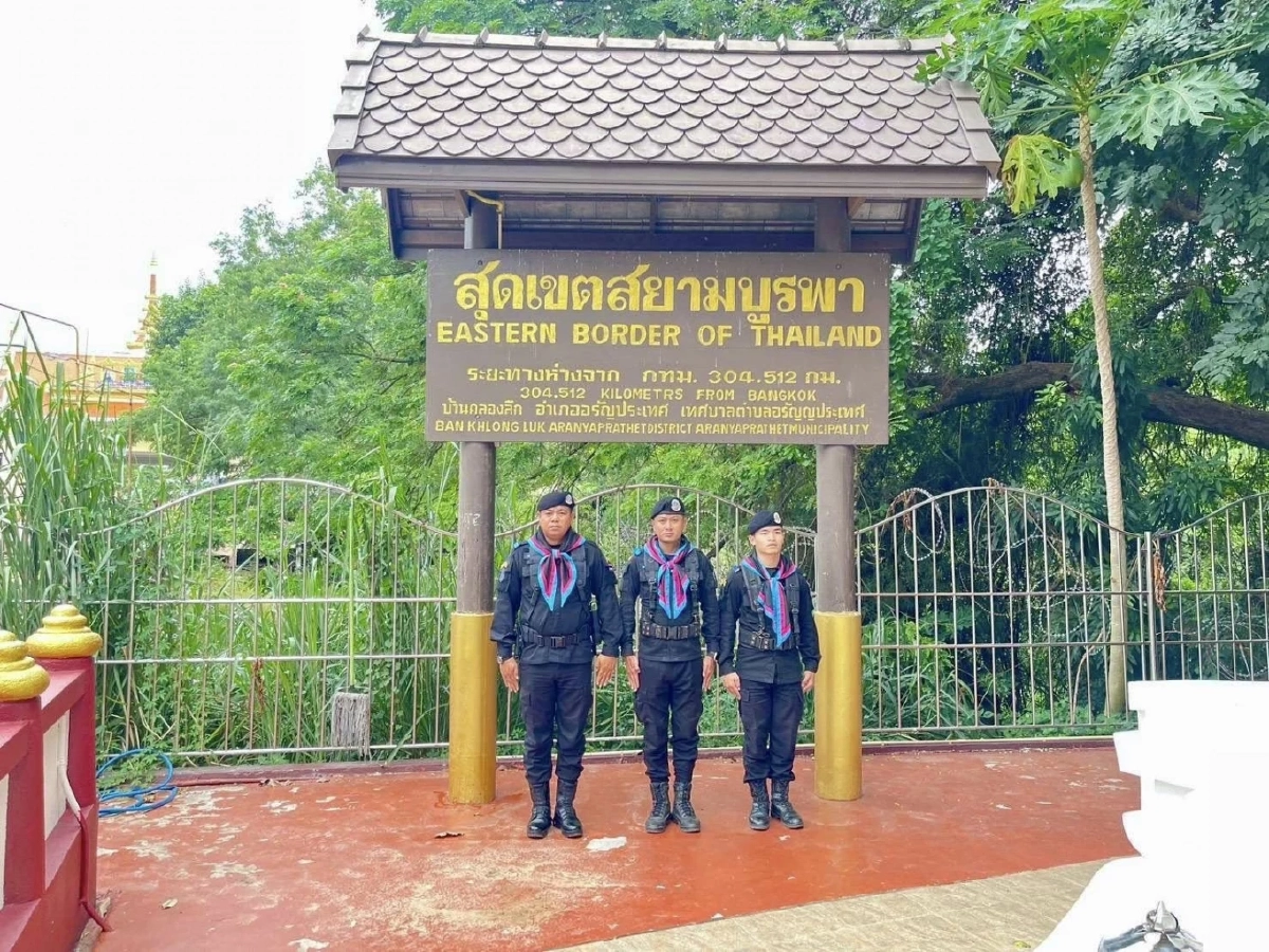 กองกำลังบูรพาเข้มชายแดนสระแก้ว หลังจับลอบเข้าเมืองกว่า 500 ราย