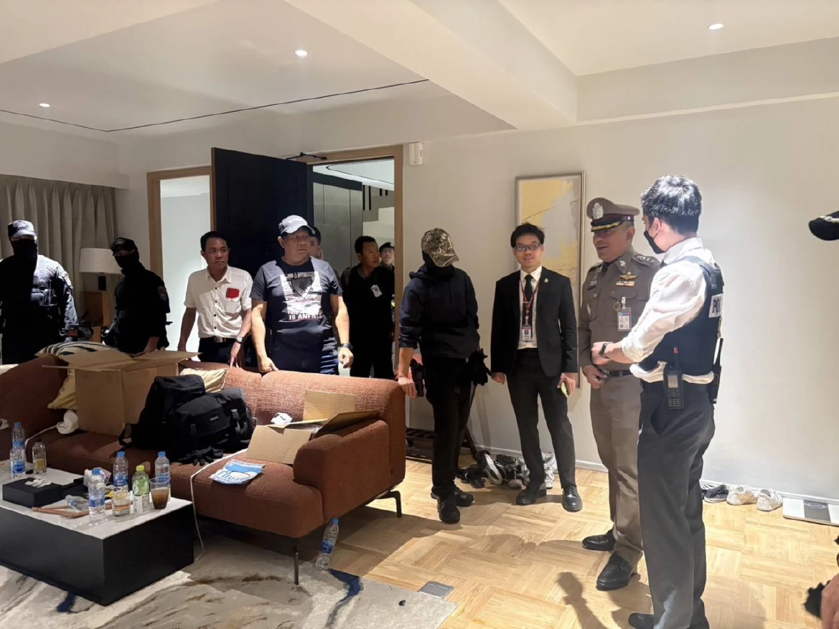 บุกประตูหลัง โรงแรมหรูกลางกรุง ทลายปาร์ตี้เหมืองทอง ชายรักชาย