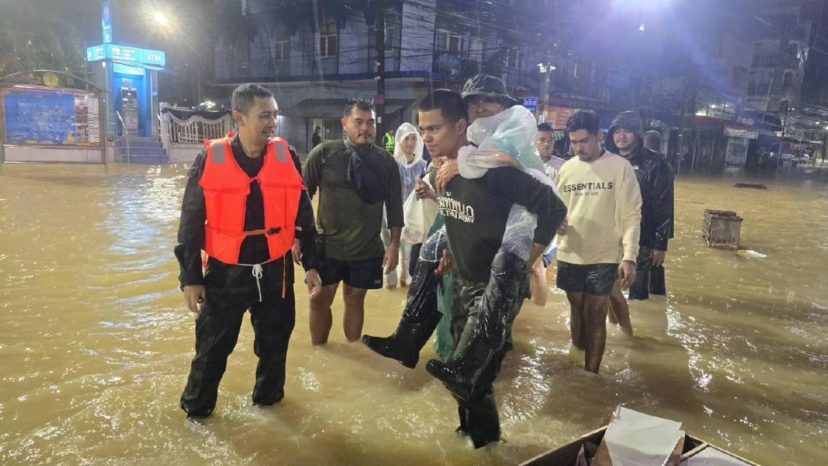 น้ำท่วมใต้ยังวิกฤต 239,000 ครัวเรือน กว่า 645,000 คนได้รับผลกระทบ