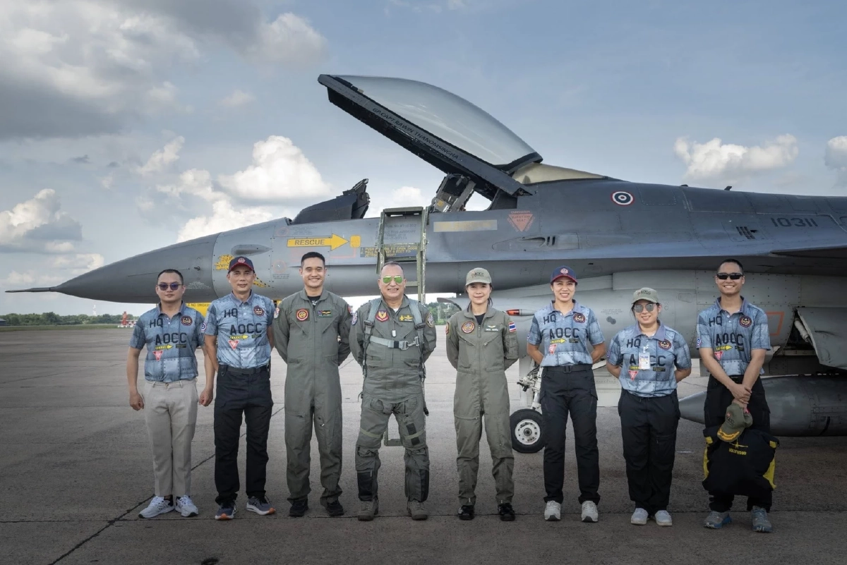 ภาพ @กองบัญชาการควบคุมการปฏิบัติทางอากาศ