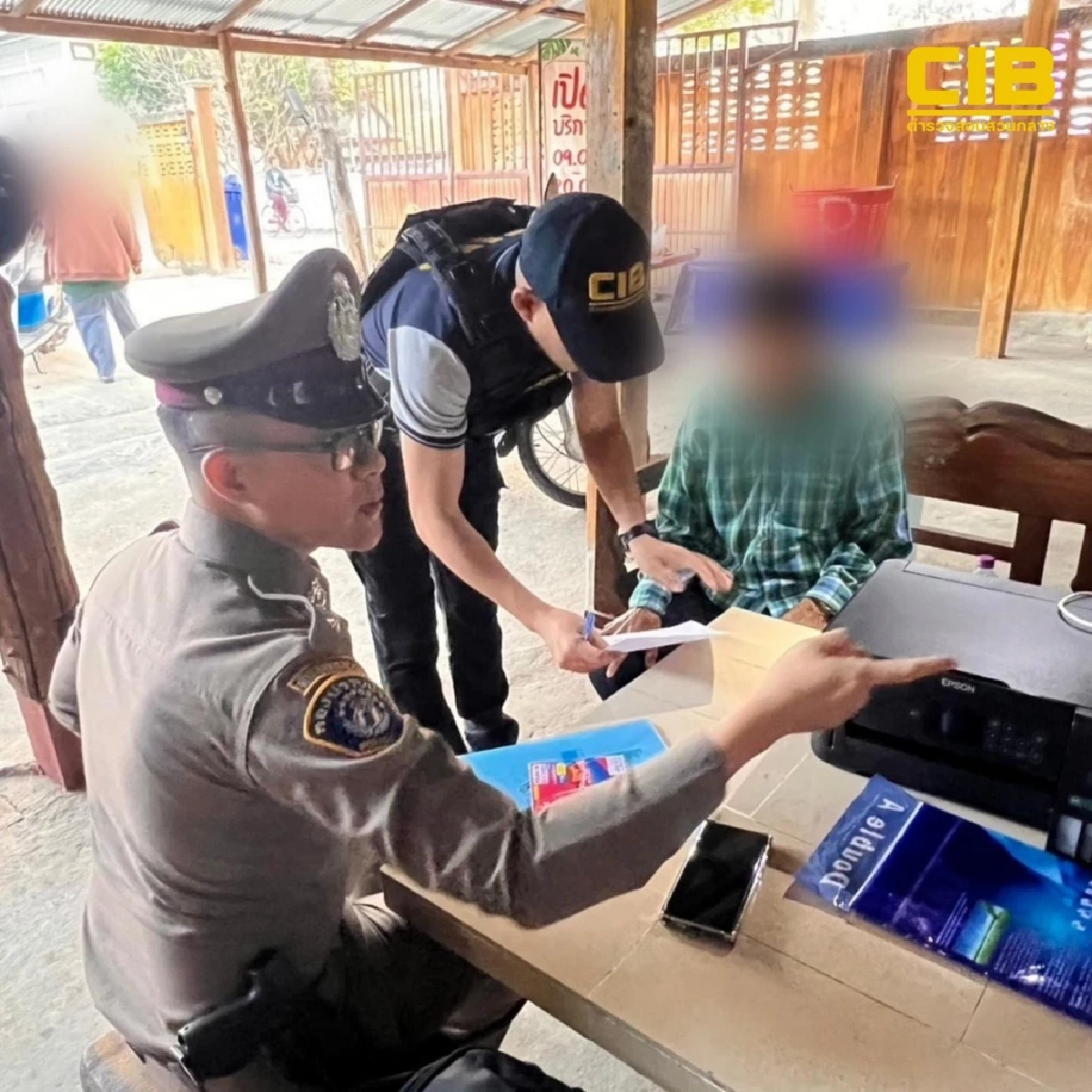 ตำรวจสอบสวนกลาง จับขบวนการร้านค้าสร้างซิมผี ส่งต่อสแกมเมอร์