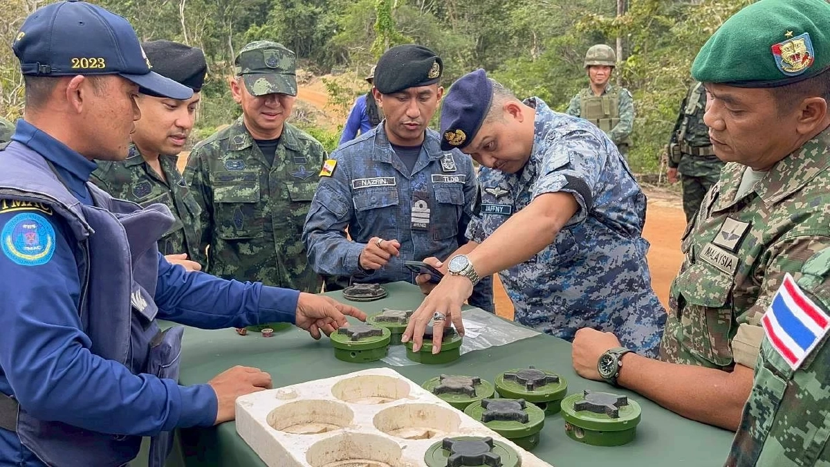 เผยรูปแบบทุ่นระเบิดใหม่ชายแดนไทย ส่อเจตนามุ่งทำร้ายทหารไทย