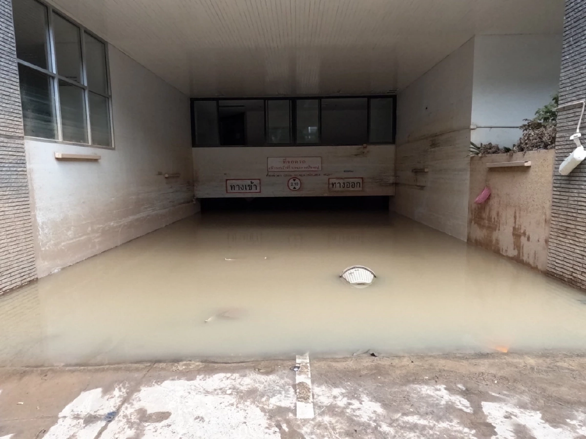 กองทัพอากาศลุยฟื้นฟู! กองบิน 56 ช่วยทำความสะอาดโรงพยาบาลหาดใหญ่