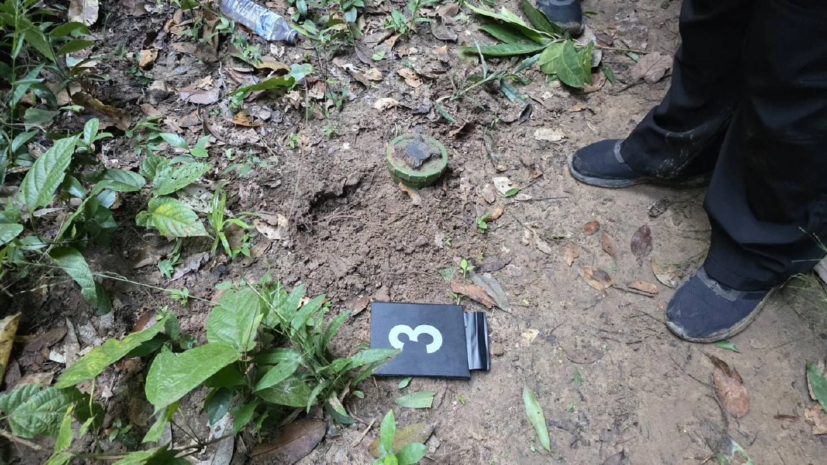 ทบ.ยันเหตุระเบิดห้วยตามาเรีย เป็นการลักลอบวางทุ่นระเบิดใหม่