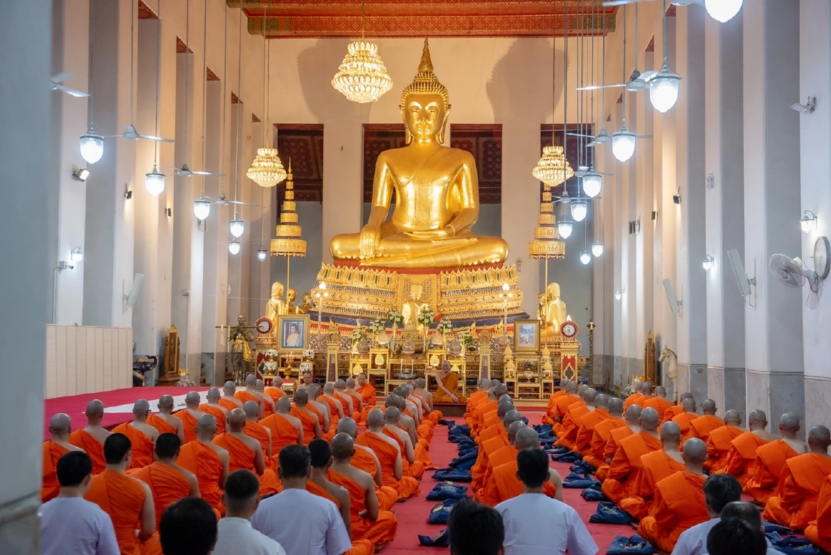 GULF จัดโครงการบรรพชาอุปสมบทหมู่ถวายเป็นพระราชกุศลแด่สมเด็จพระพันปีหลวง