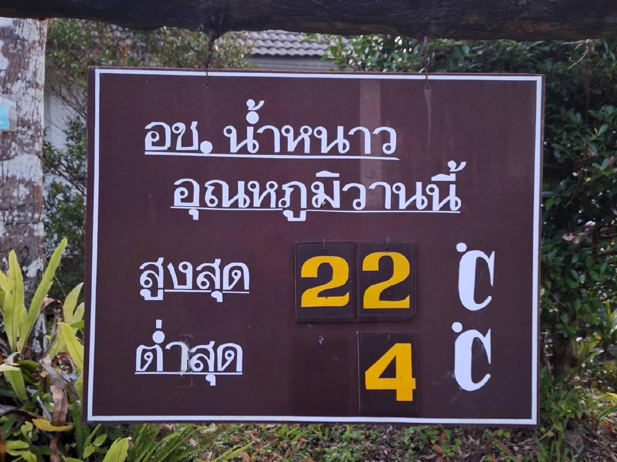 น้ำหนาวหนาวสะท้าน เช้านี้สุดโหด อุณหภูมิดิ่งเหลือ 4 องศา