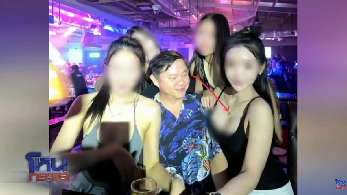 เปิดรัวๆ หนุ่ม กรรชัย จัดเต็มภาพทนายแก้วนั่งอยู่กลางวงสาวๆ