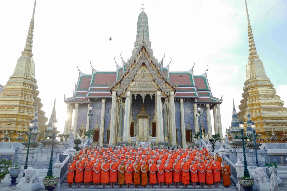 GULF จัดโครงการบรรพชาอุปสมบทหมู่ถวายเป็นพระราชกุศลแด่สมเด็จพระพันปีหลวง