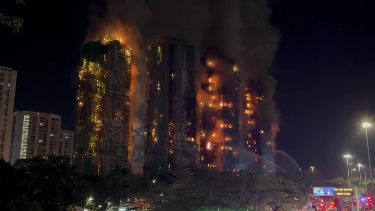 \"ไฟไหม้ฮ่องกง\" ล่าสุด ภารกิจเสร็จสิ้น ยอดเสียชีวิตหลังเพลิงสงบ