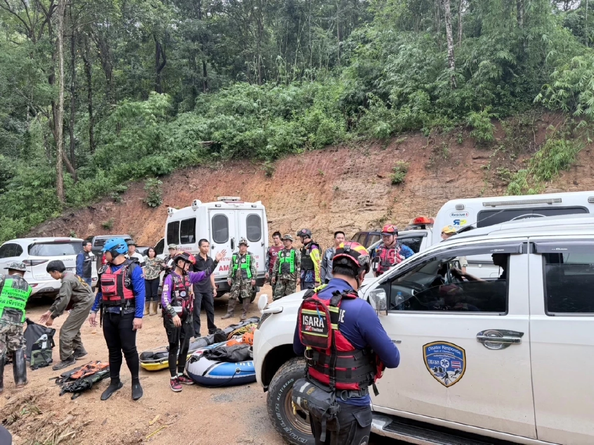 อุทยานฯ ปิด “น้ำตกแม่เตี๊ยะ” ชั่วคราว หลังน้ำป่าหลาก-นักท่องเที่ยวติดค้าง 25 คน