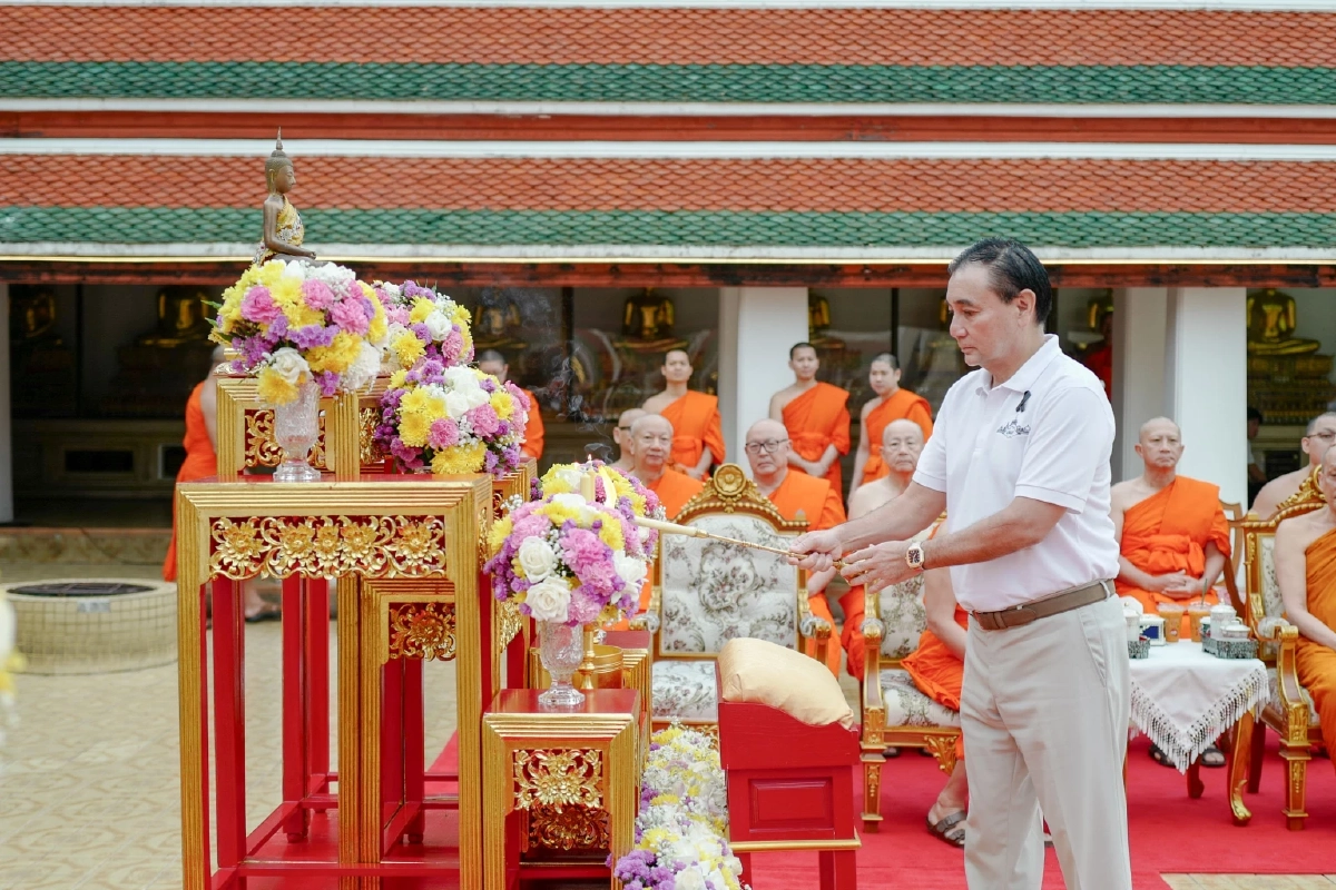 GULF จัดโครงการบรรพชาอุปสมบทหมู่ถวายเป็นพระราชกุศลแด่สมเด็จพระพันปีหลวง