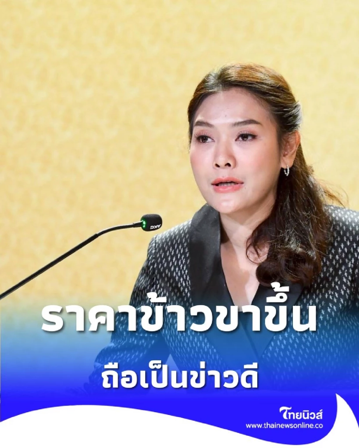 รัฐบาลตั้งเป้าดันราคาข้าวเปลือกแตะ 15,000 บาทต่อตัน มอบเป็นของขวัญให้เกษตรกร