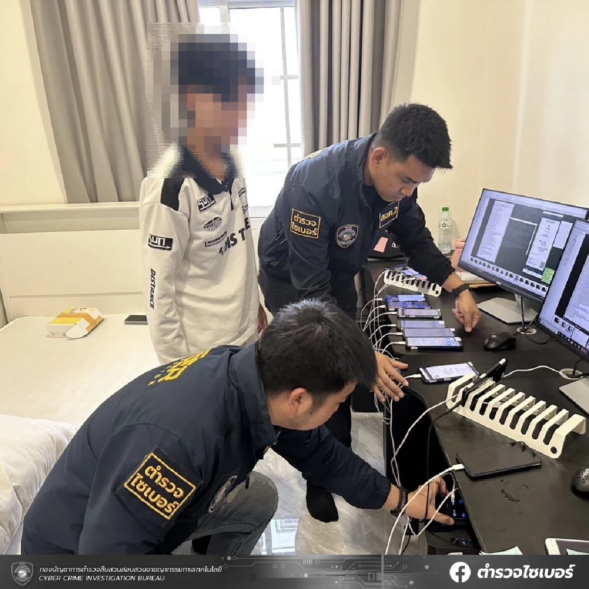 ตำรวจไซเบอร์ทลายเว็บพนันใหญ่ พบเงินหมุนกว่า 1.2 พันล้านต่อปี