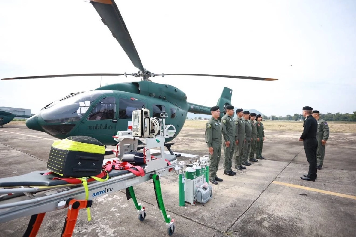 ทบ. ระดมเฮลิคอปเตอร์ อากาศยาน หน่วยแพทย์ และหน่วยรบพิเศษ