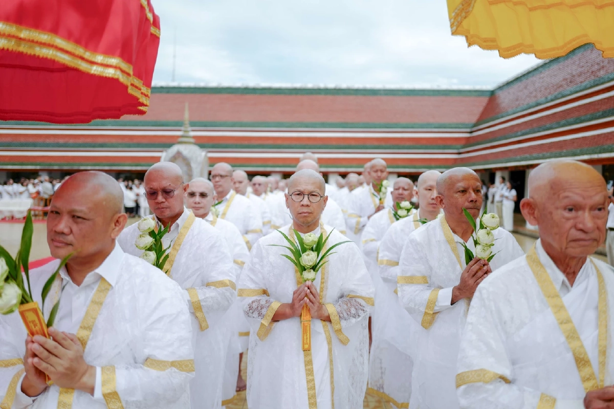 GULF จัดโครงการบรรพชาอุปสมบทหมู่ถวายเป็นพระราชกุศลแด่สมเด็จพระพันปีหลวง