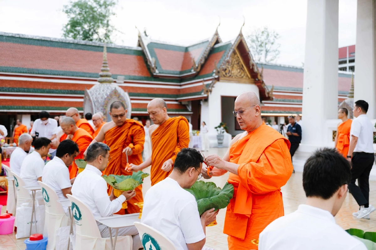 GULF จัดโครงการบรรพชาอุปสมบทหมู่ถวายเป็นพระราชกุศลแด่สมเด็จพระพันปีหลวง