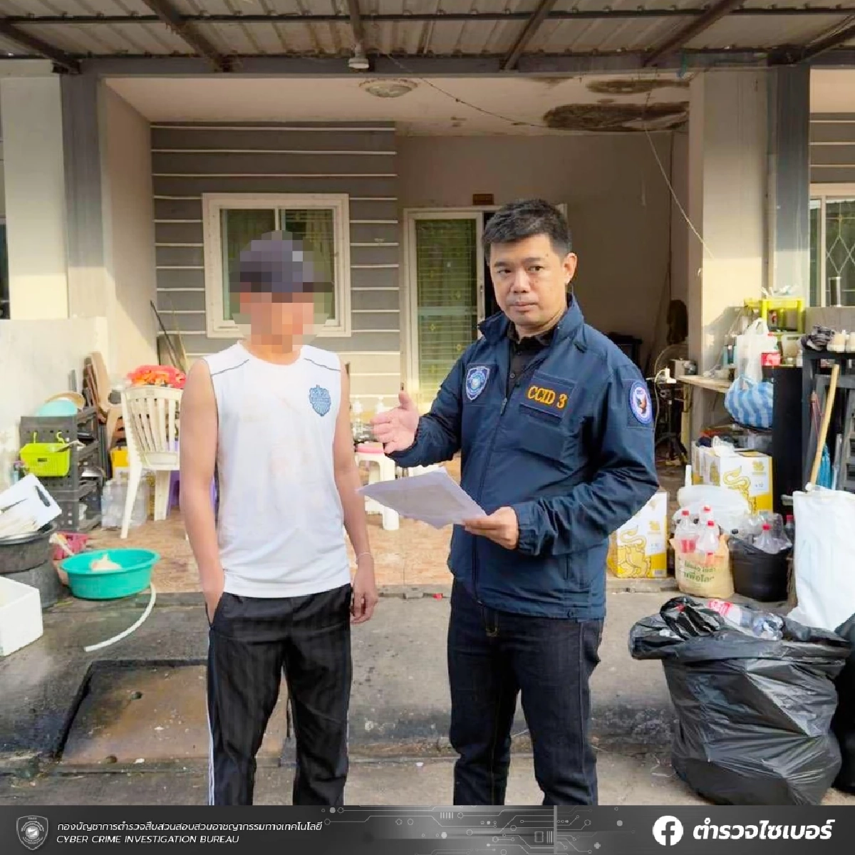 ตร.ไซเบอร์รวบแก๊งนักฟุตบอลเดินสายดาวรุ่ง เปิดห้องหวยออนไลน์