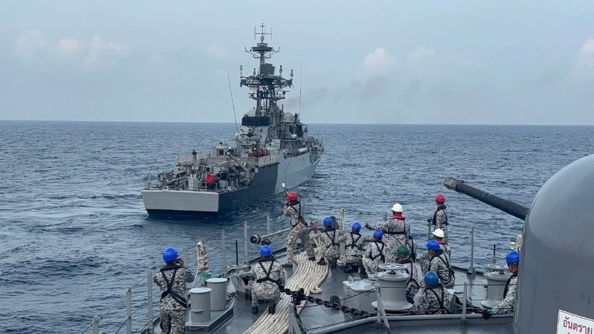 ไทย–อินเดีย เสริมสัมพันธ์ทางทะเล! จัดลาดตระเวนร่วมครั้งที่ 40