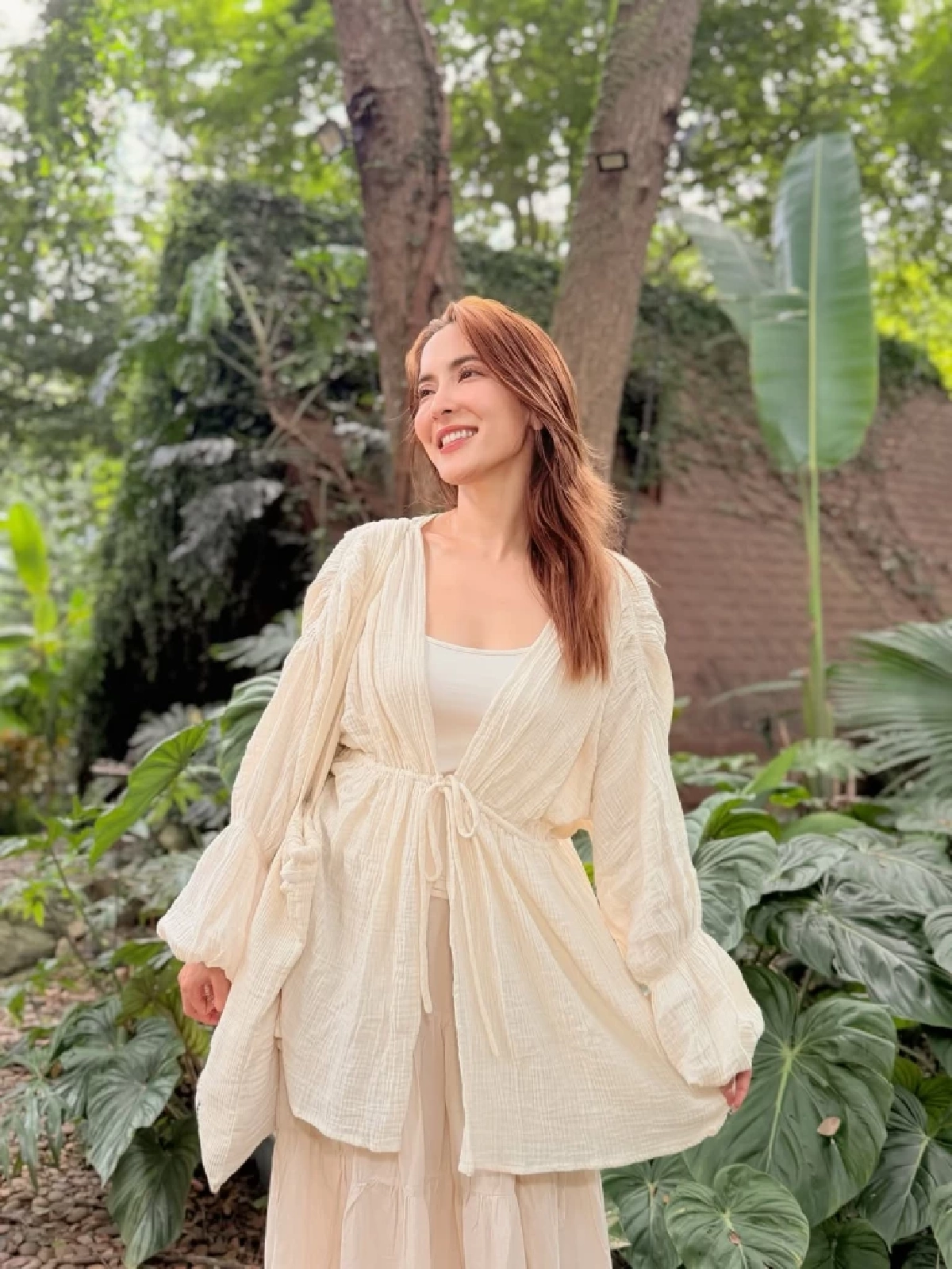 ลุคคนมีความรัก! “พิ้งกี้ สาวิกา” โพสต์รูปธรรมชาติฮีลใจ