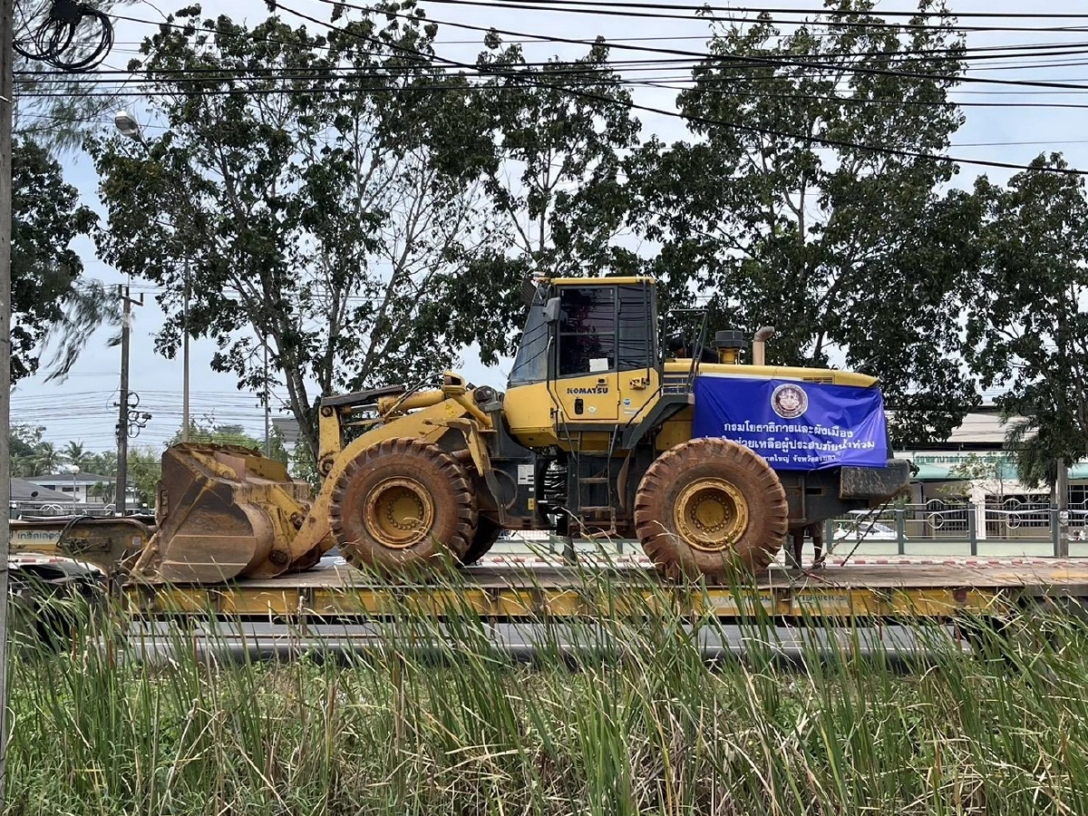 กรมโยธาธิการและผังเมือง ระดมสรรพกำลังกู้สถานการณ์น้ำท่วมหาดใหญ่ ลุยฟื้นฟูหลังน้ำลด