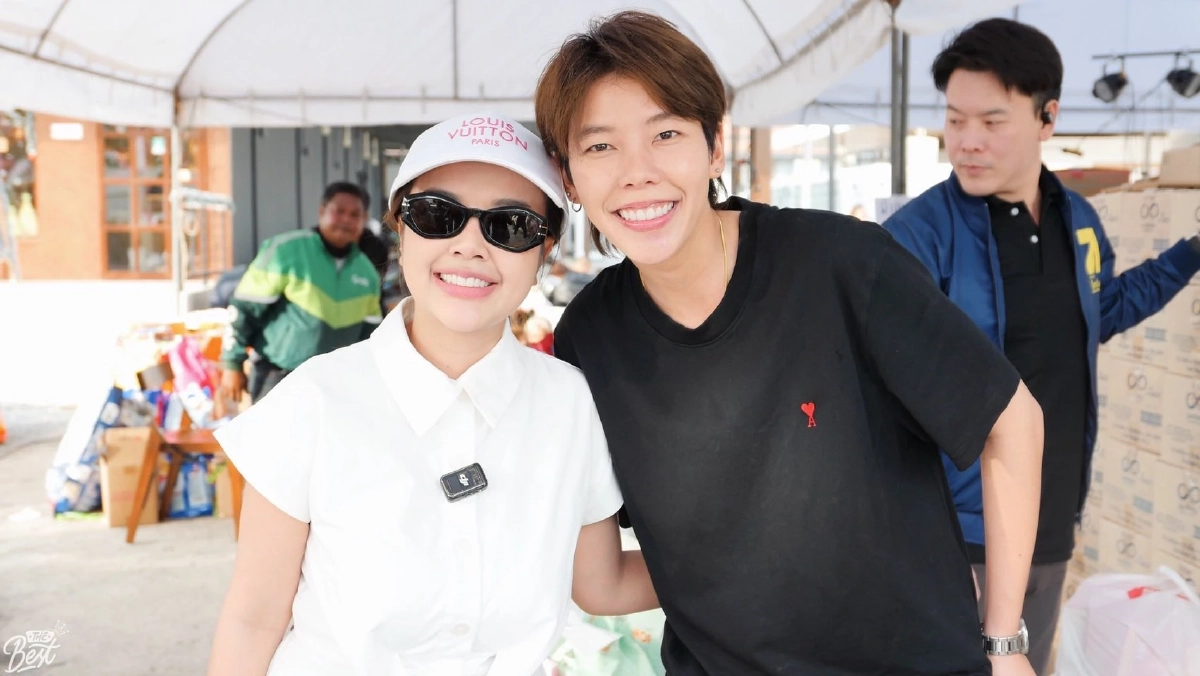 ป๊ายปาย เดินทางร่วมบริจาคของเอง  รู้เลยว่ามันหนักแค่ไหน