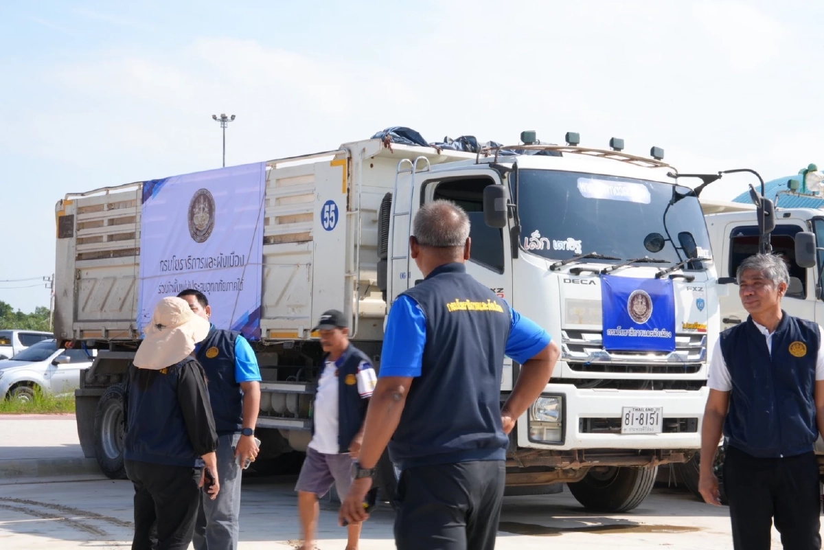 กรมโยธาฯ Big Cleaning หาดใหญ่ ผนึกกำลังฟื้นฟูเมืองหลังน้ำลด