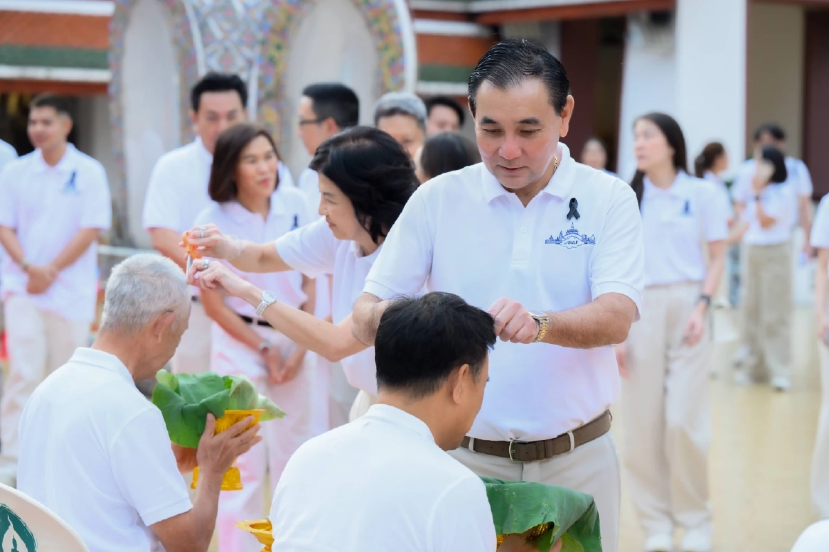 GULF จัดโครงการบรรพชาอุปสมบทหมู่ถวายเป็นพระราชกุศลแด่สมเด็จพระพันปีหลวง