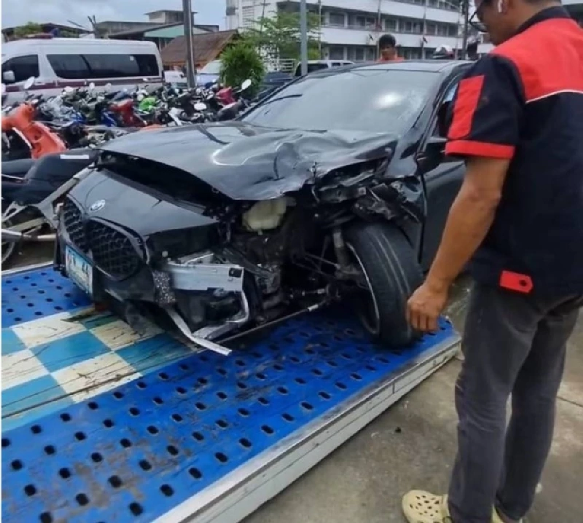 ศาลตัดสินแล้ว สาว BMW ซิ่งชน 3 แม่ลูกดับ จำคุก 4 ปี 7 เดือน ไม่รอลงอาญา