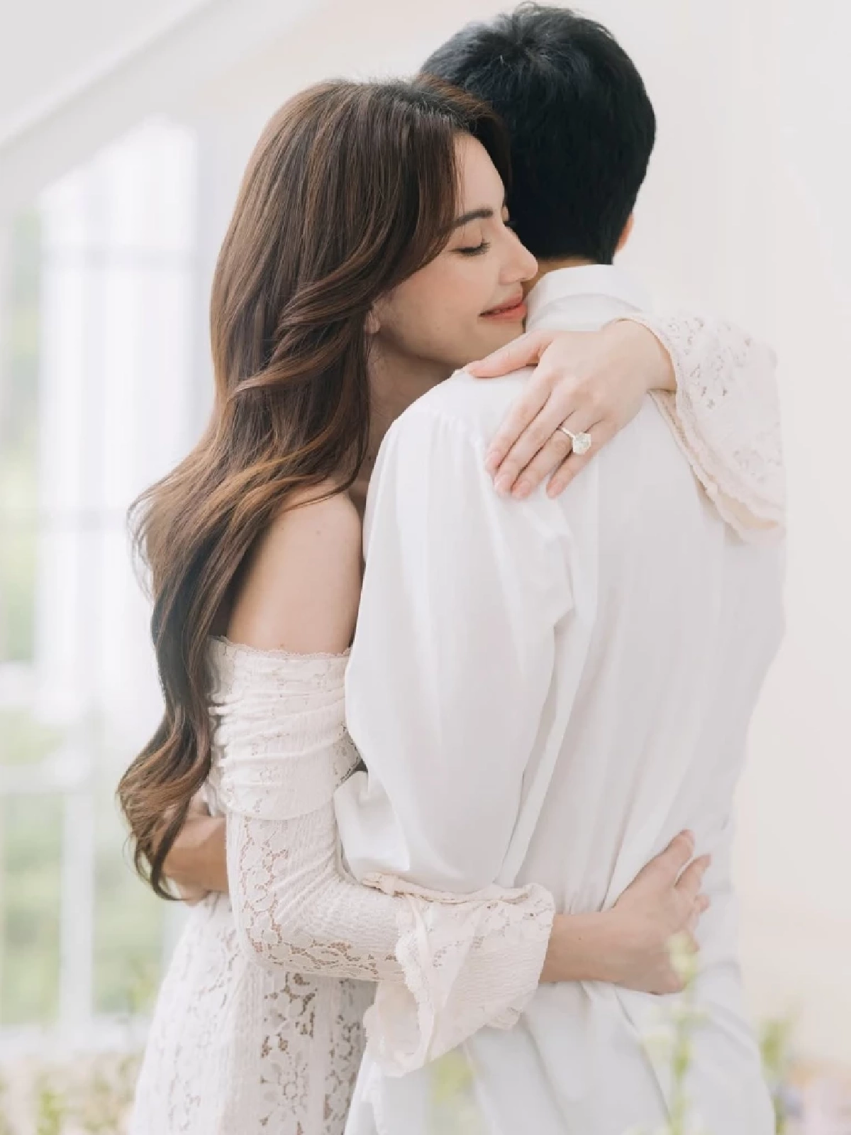 หวานกว่าซีรีส์! “ใหม่–เต๋อ” แต่งงานเรียบง่ายแต่โรแมนติก