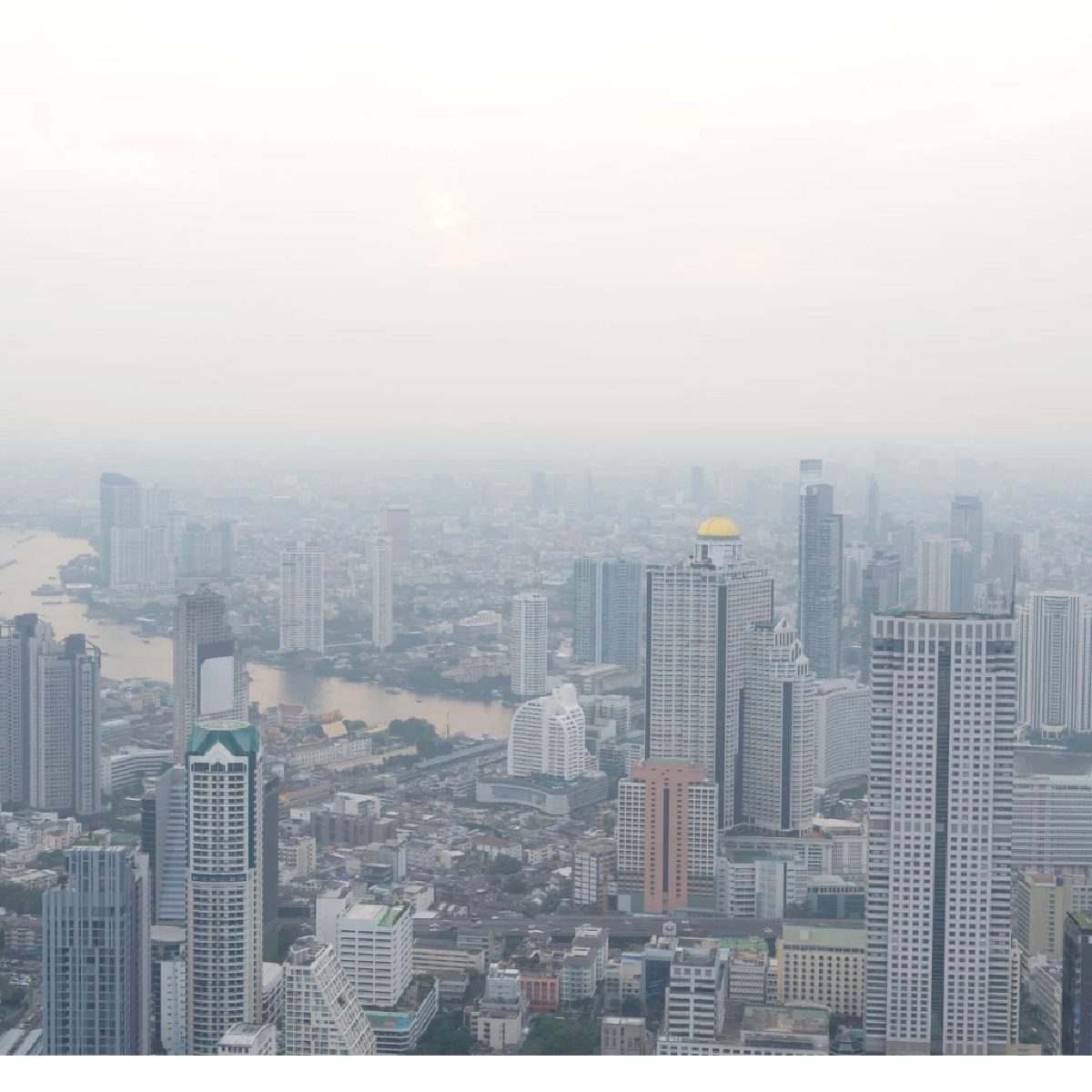 3 เขตกรุงเทพฯ ฝุ่น PM2.5 พุ่งสีส้ม! กทม. เตือนสวมหน้ากาก