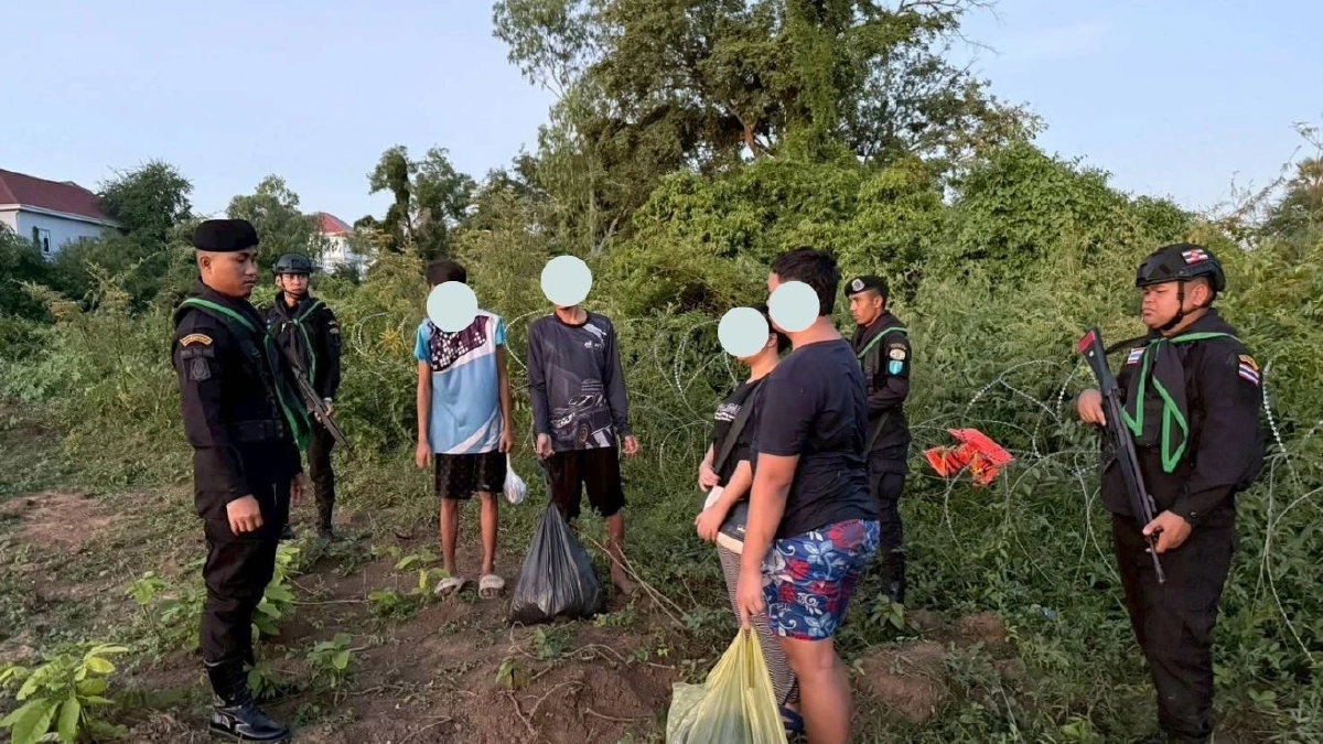 ทหารพรานช่วย 4 คนไทยหนีข้ามแดน หลังถูกหลอกเปิดบัญชีม้า–สแกนหน้า