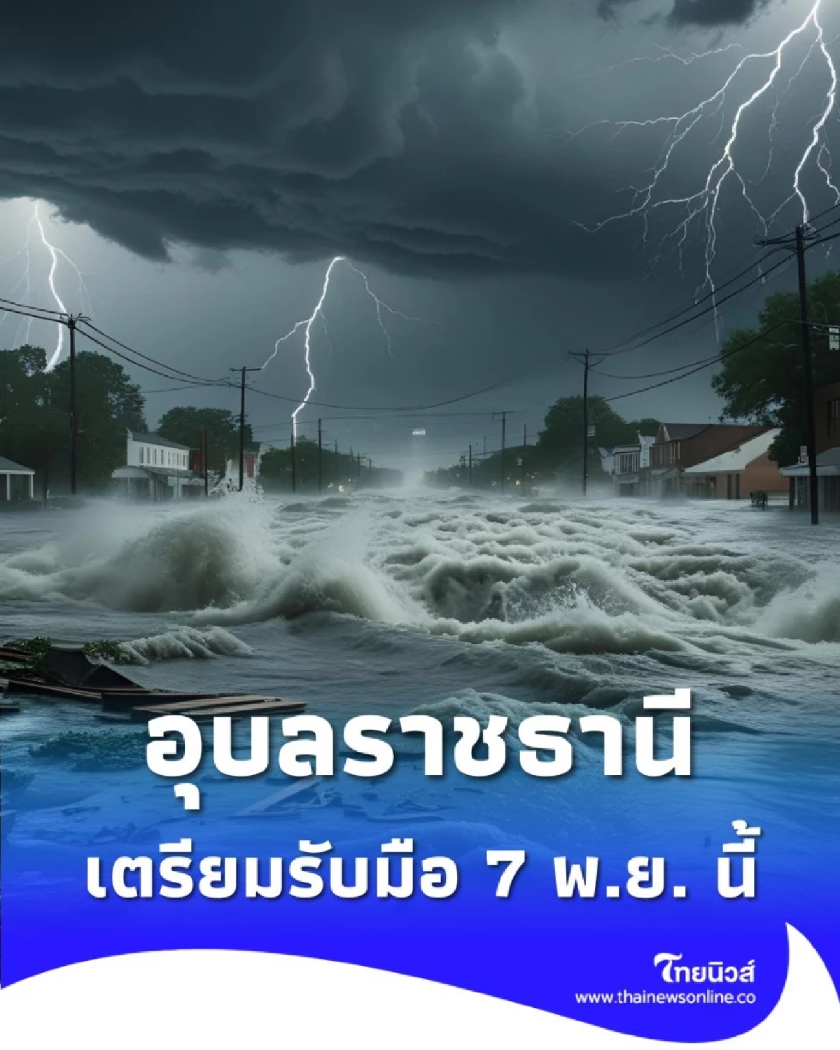 กรมอุตุฯ เตือนฝนเพิ่มขึ้น ภาคอีสานเตรียมรับมือ 7 พ.ย. นี้