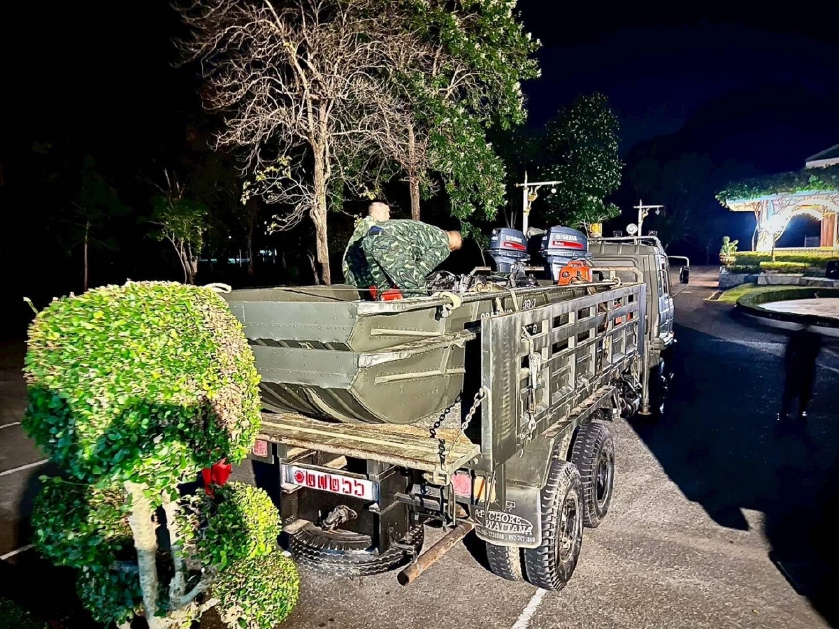 ส่งด่วนสู้ภัยน้ำ! กรมการทหารช่างระดมกำลัง–เรือท้องแบน