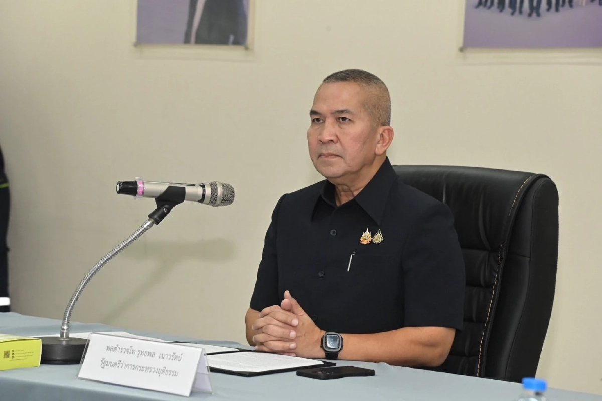 รมว.ยุติธรรม โชว์ผลงานครบ 1 เดือน ประชาชนพึงพอใจร้อยละ 99.78