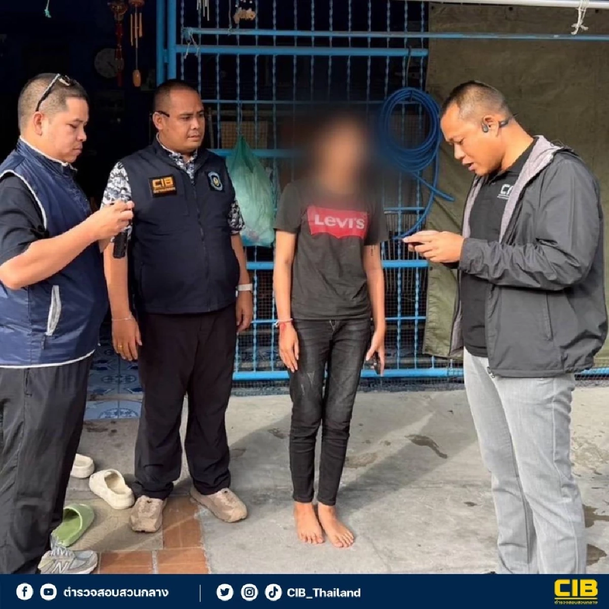 ระดมกำลังจับกุมผู้ต้องหาตามหมายจับ คดีอาชญากรรมไซเบอร์