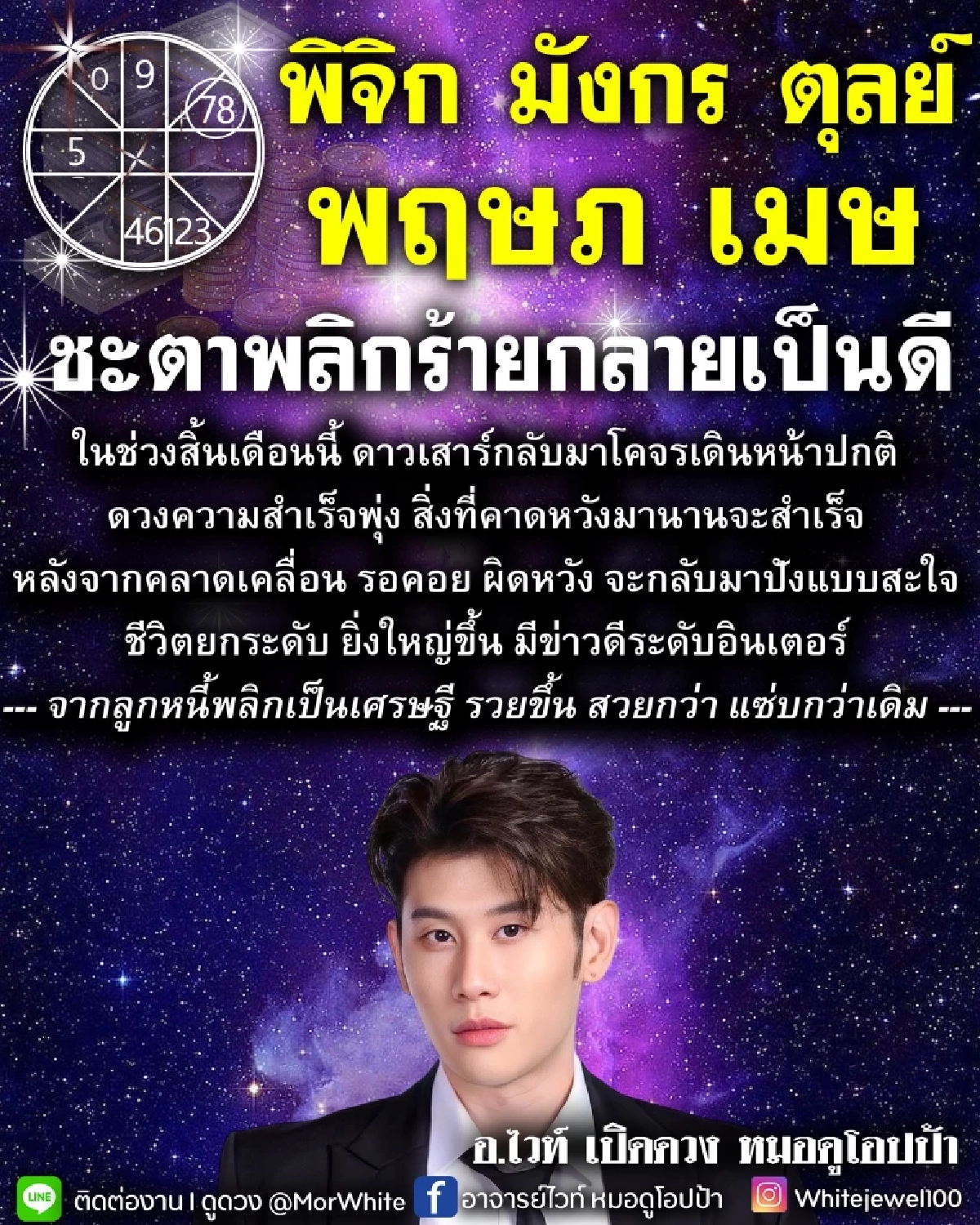 สิ้นเดือนนี้ 5 ราศี ชะตาพลิก ดวงความสำเร็จพุ่ง จากลูกหนี้เป็นเศรษฐี